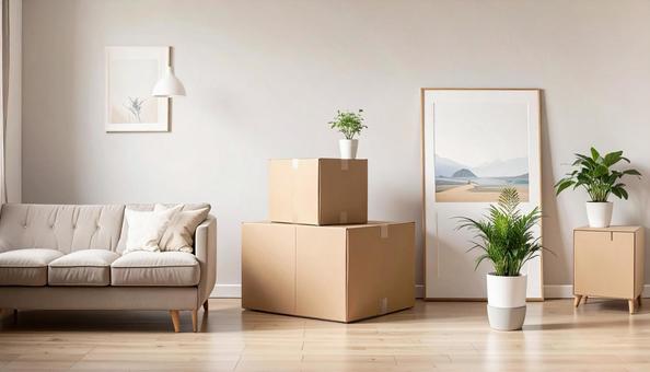 引越し ダンボール 整理 引越し ダンボール 整理の写真