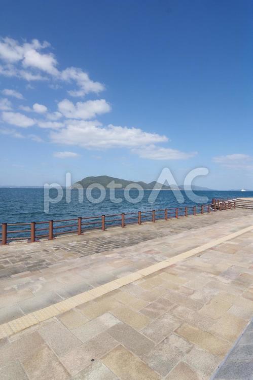 高松港の風景 高松港,高松,港の写真素材
