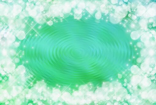 Sparkling wavy / green, JPG