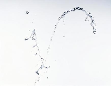 透明な水しぶき 1 透明な水しぶき 1の写真