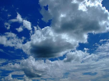 夏の雲 夏の雲の写真