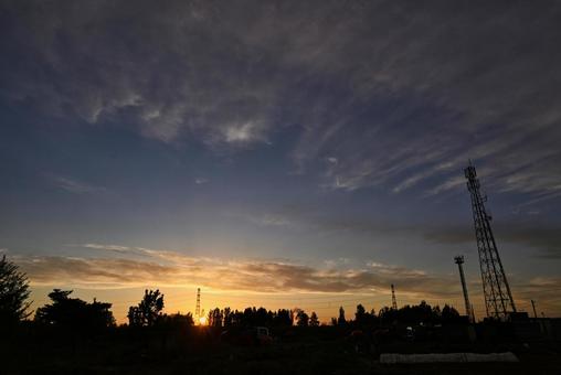 夕焼け 2025/5/18 夕焼け 2025/5/18の写真