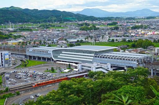 Photo, jr shintosu station, nagasaki main line, huis ten bosch, 