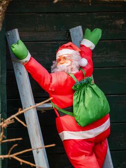 クリスマスの飾り⑹ クリスマス,飾り,サンタクロースの写真素材