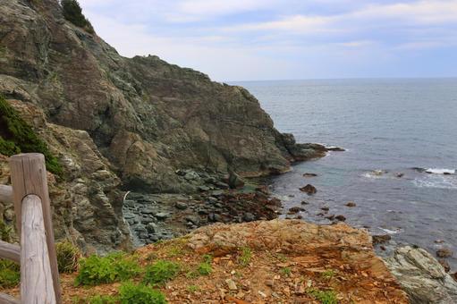 Photo, sea, coastal, rock, 