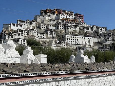 ティクセ ティクセ,レー,ラダックの写真素材