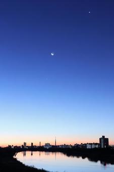 夜明け 夜明けの写真