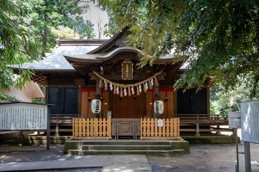 埼玉 氷川女体神社 拝殿 埼玉 氷川女体神社 拝殿 氷川女体神社,氷川女體神社,氷川の写真素材