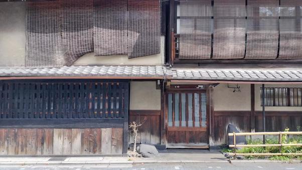 京都 町家 京都 町家 京都,町家,木造の写真素材