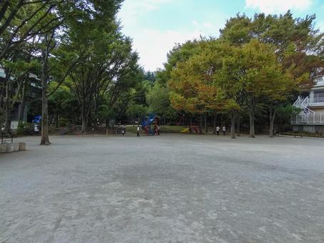 高輪公園の広場 高輪公園の広場の写真