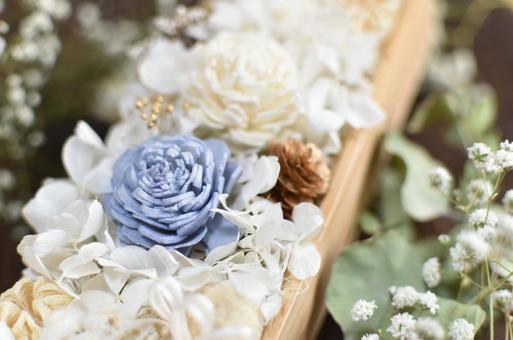 可愛らしいお花のBOX インテリア 可愛らしいお花のBOX インテリアの写真