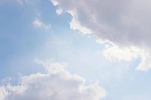 爽やかな空 雲 爽やかな空 雲の写真
