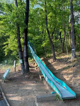 Photo, park, roller slide, slide, 