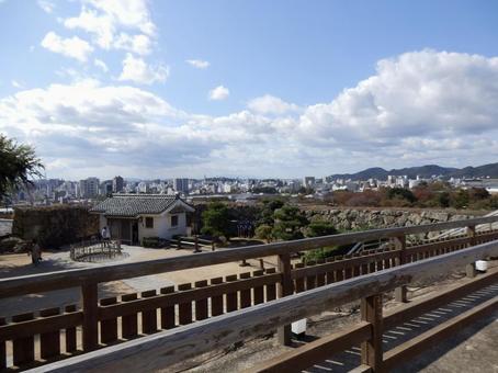 【風景写真】姫路城からの眺め 【風景写真】姫路城からの眺めの写真