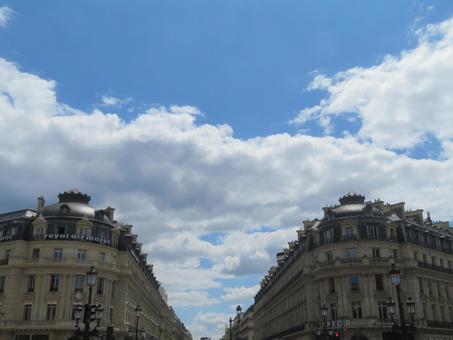 フランス、パリの街並み(町並み) フランス、パリの街並み(町並み)の写真