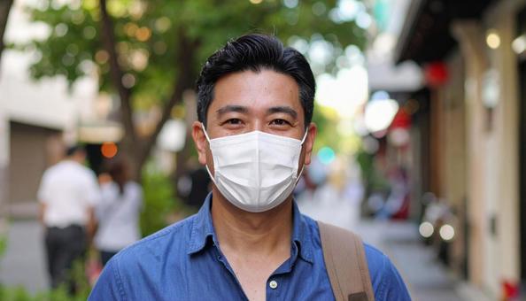 マスクが語る夏の知恵 マスクが語る夏の知恵の写真