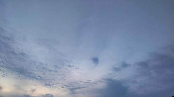 夕暮れの空 夕暮れの空の写真