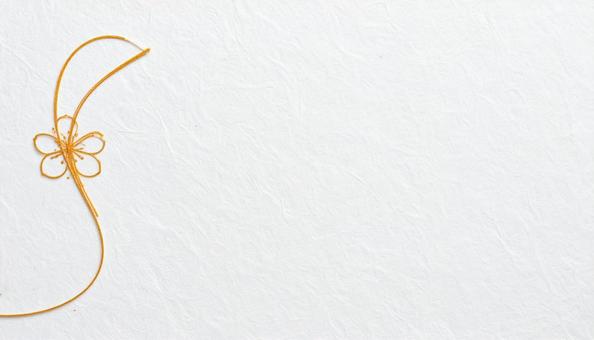 水引リボンの入った和紙の写真