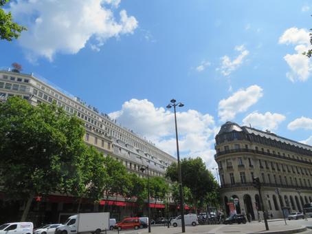 フランス、パリの街並み(町並み) フランス、パリの街並み(町並み) フランス,パリ,風景の写真素材