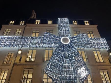 シャネルのクリスマス装飾 シャネル,クリスマス,chanelの写真素材