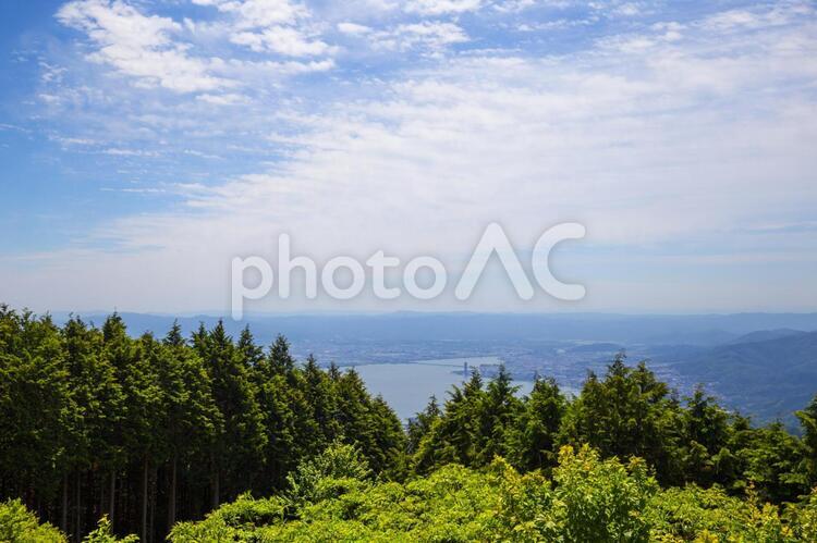 比叡山の風景 比叡山,京都,滋賀の写真素材