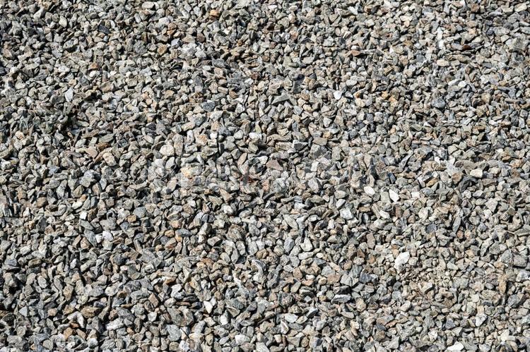 グレーの砂利 灰色,グレー,砂利の写真素材