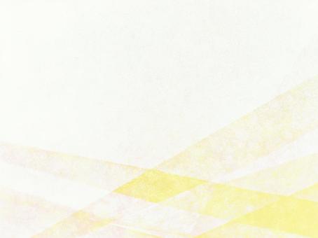 和紙　重ねた淡い黄色と橙色のライン 和紙,紙,壁紙の写真素材