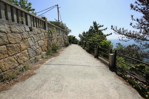 兵庫県赤穂市 赤穂御崎遊歩道 兵庫県赤穂市 赤穂御崎遊歩道 赤穂御崎遊歩道,遊歩道,歩道の写真素材