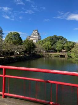姫路城 城,風景,姫路の写真素材