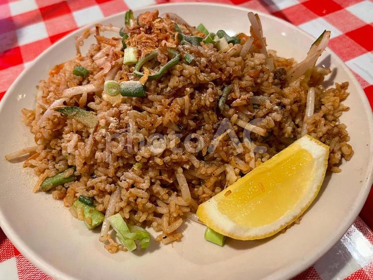 東京、タイ料理屋の炒飯 東京,タイ料理屋,タイ料理の写真素材