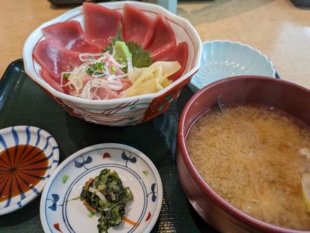 かわまちてらす閖上の海鮮丼 かわまちてらす閖上の海鮮丼 かわまちてらす閖上,名取川,海鮮丼の写真素材
