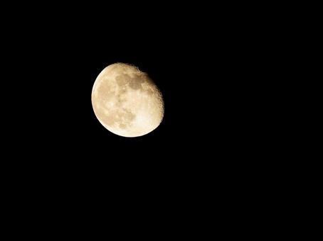 夜空に浮かぶ月 夜空に浮かぶ月 月,天体,夜空の写真素材