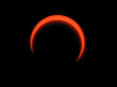 金環日食 201205 09の写真