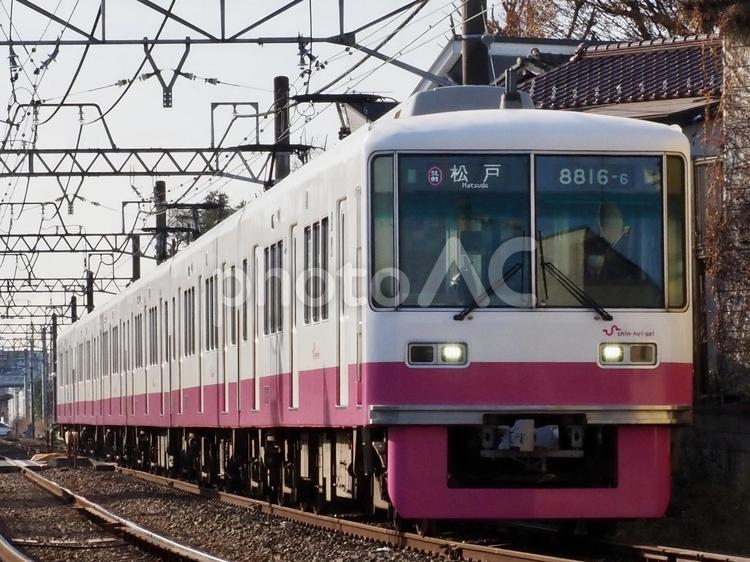 新京成電鉄 8800形 新京成,新京成電鉄,新京成線の写真素材