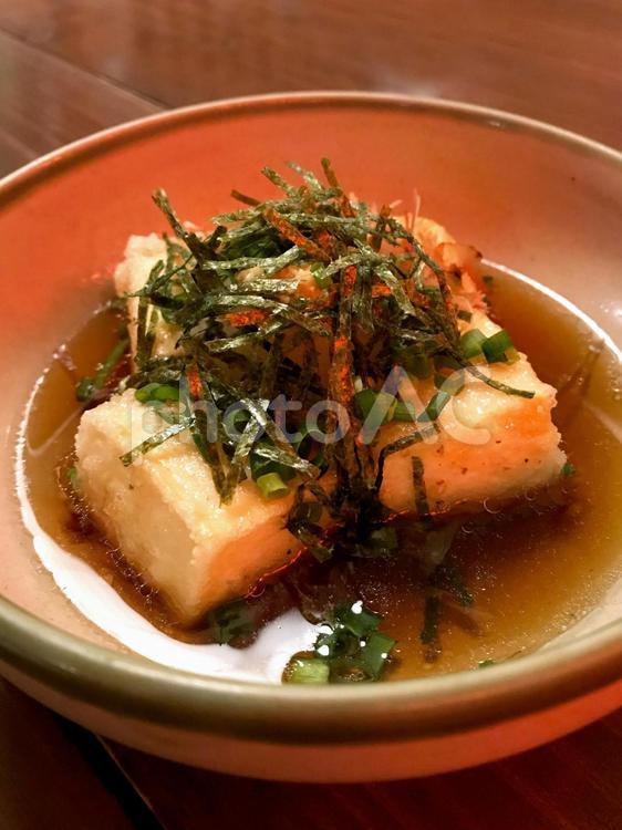 揚げ出し豆腐 揚げ出し豆腐,豆腐,居酒屋の写真素材