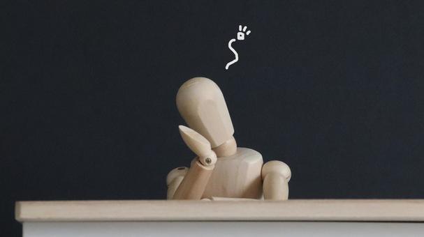 集中していない ぼんやり,上の空,注意散漫の写真素材