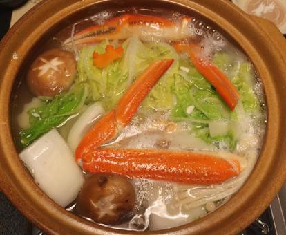 カニちり カニちり,蟹鍋,松葉カニの写真素材