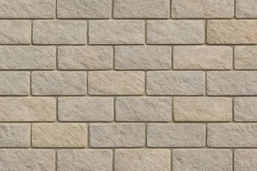 【背景素材】レンガ風の壁の写真