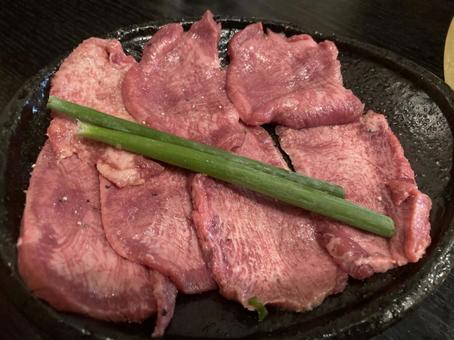 焼肉　タン 焼肉,タン,焼肉あじめの写真素材