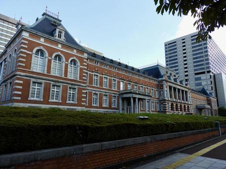夕方の法務省旧本館 夕方の法務省旧本館 法務省,法務省旧本館,法務総合研究所の写真素材