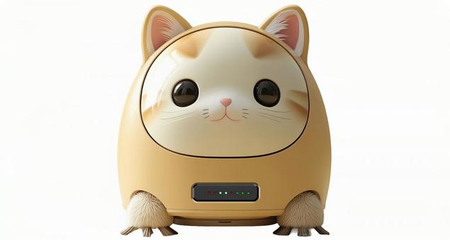 猫型掃除機 猫型掃除機の写真