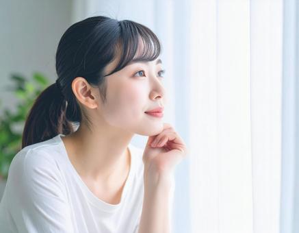 美容・スキンケア 女性 横顔 19 美容・スキンケア 女性 横顔 19の写真