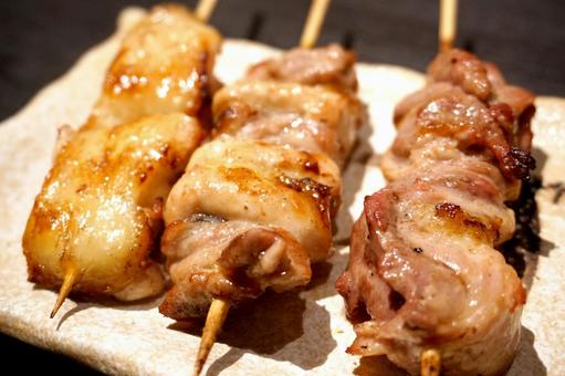 焼き鳥の写真