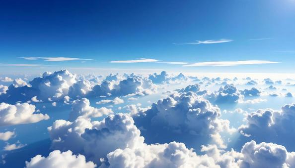 青空 雲と空の背景 青空 雲と空の背景の写真