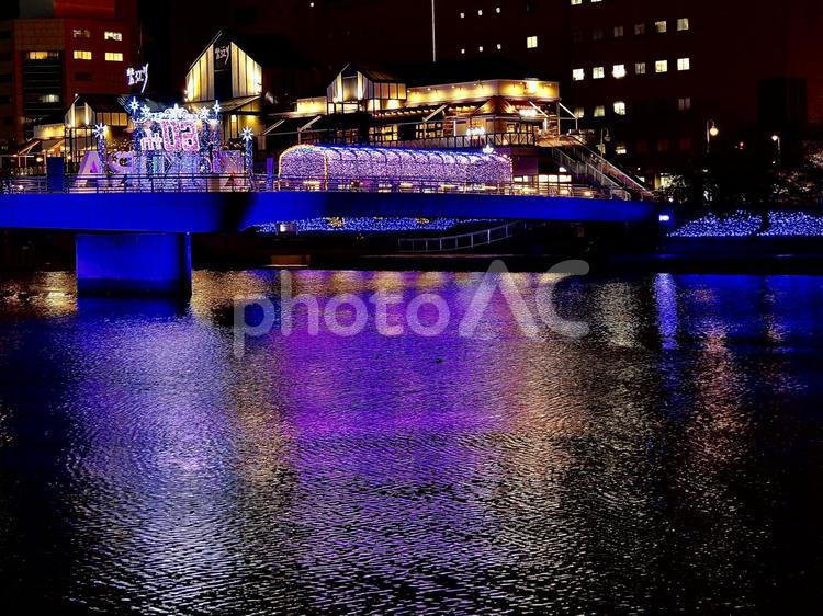 福岡県　小倉イルミネーション イルミネーション,ライトアップ,クリスマスの写真素材