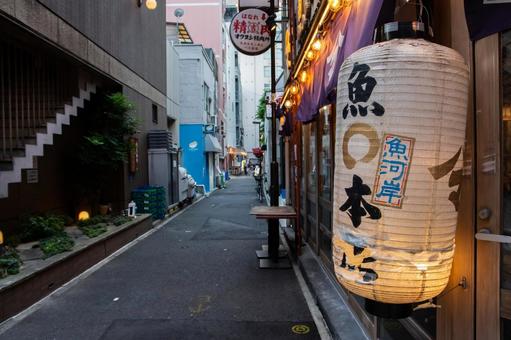 Back alleys of Yurakucho, JPG