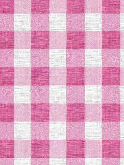 ピンクと白のギンガムチェックの写真