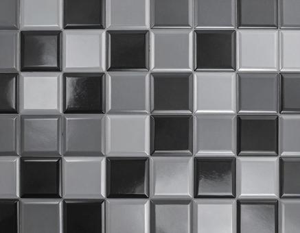ダークなモザイクタイルのテクスチャ ダークなモザイクタイルのテクスチャの写真