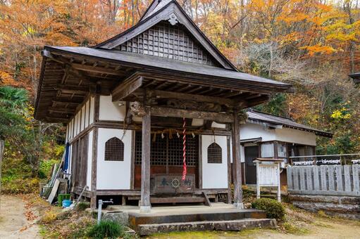 駒場瀧不動尊愛敬院⑻ 寺,寺院,愛敬院の写真素材