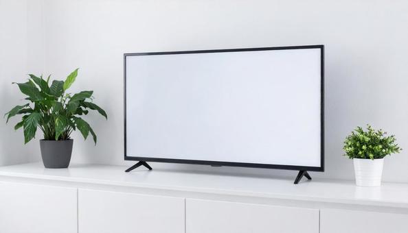 薄型のテレビ 薄型のテレビの写真